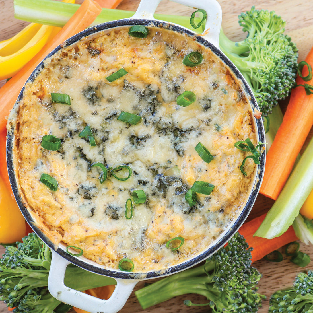 Warm Bay Blue Cheese Dip