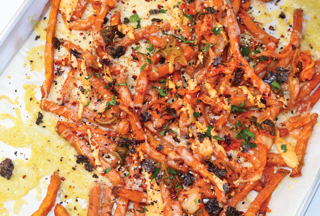 TomaRashi Loaded Sweet Potato Fries