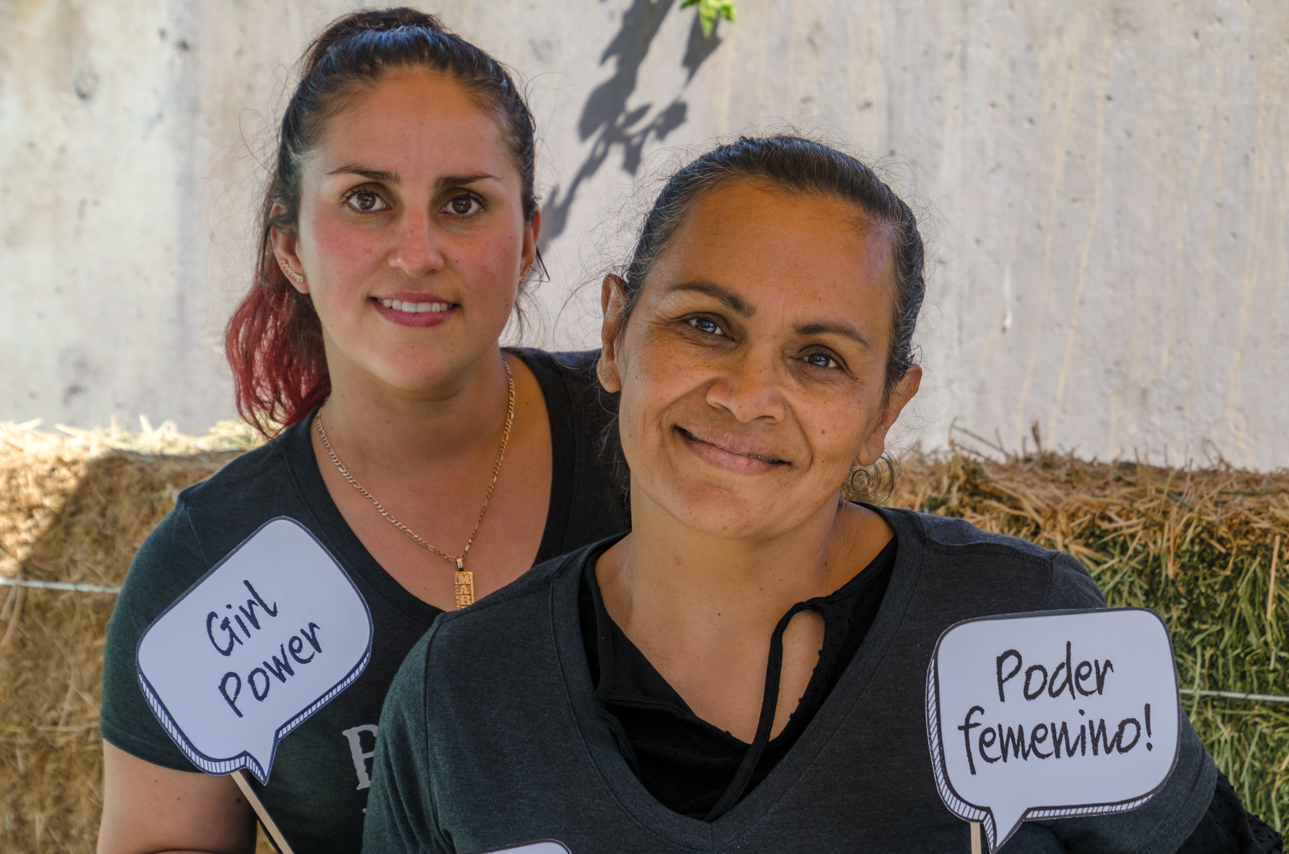 two female employees