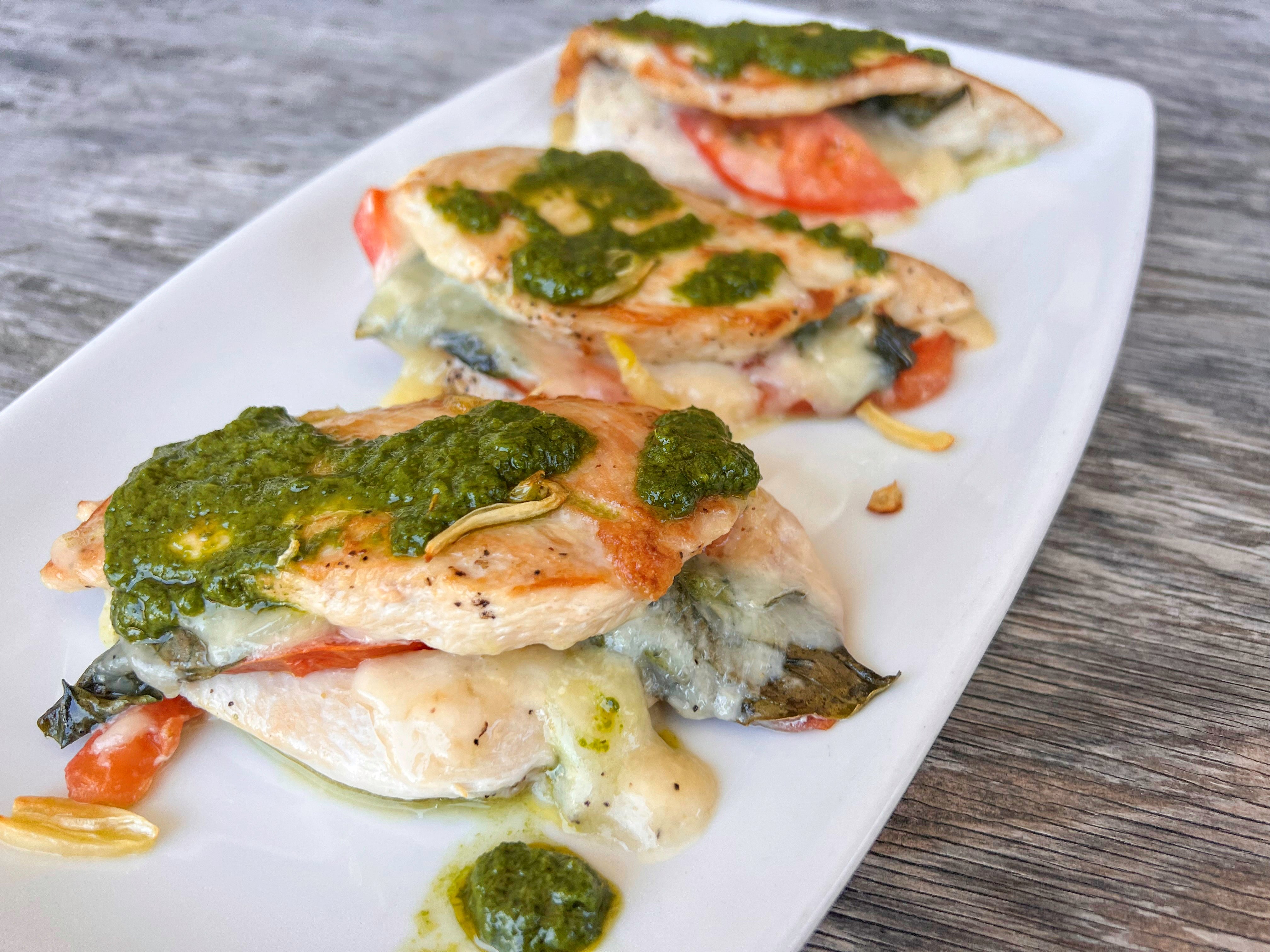 Caprese-Toma Stuffed Chicken Breasts – Point Reyes Farmstead Cheese Company