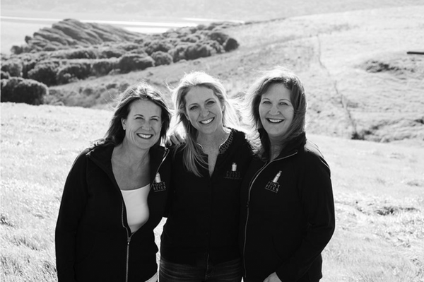 Lynn, Jill, and Diana Giacomini - the owners of Point Reyes Farmstead Cheese Company