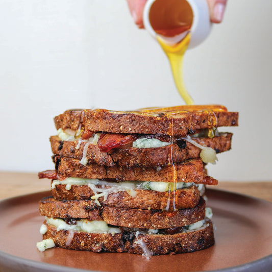 Original Blue, Bacon & Fig Grilled Cheese
