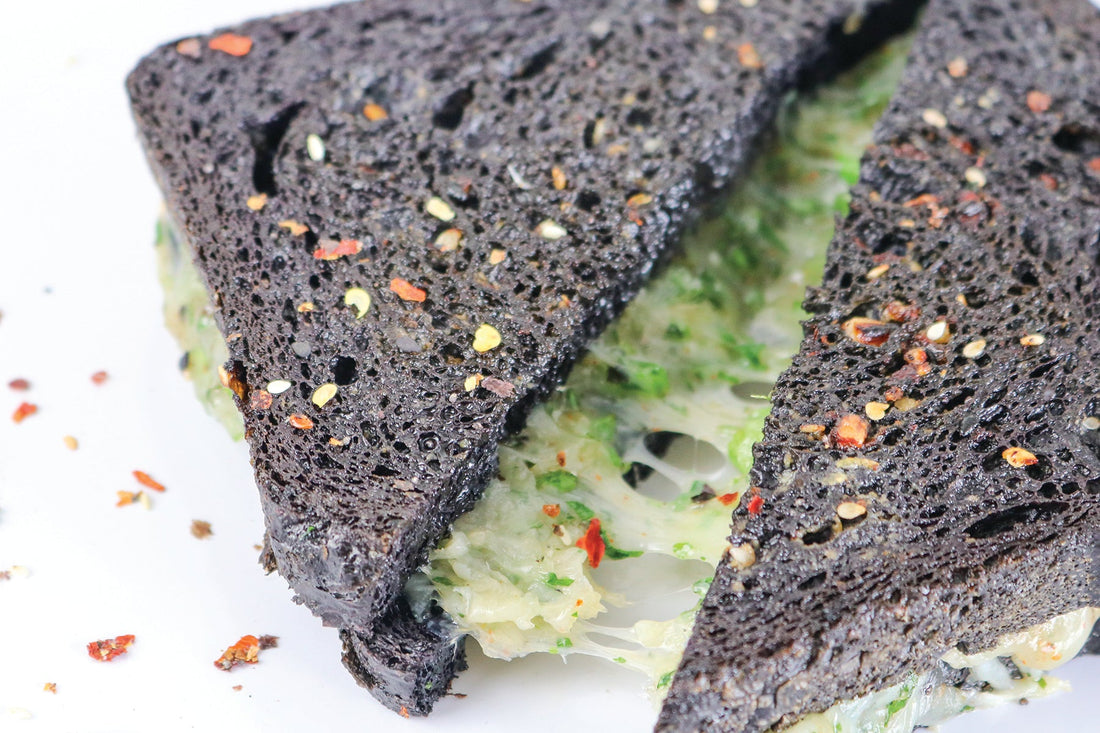 Miso TomaRashi Grilled Cheese Sandwiches
