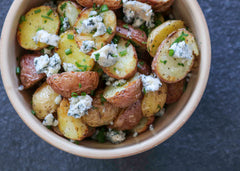 Herb Roasted Potatoes with Bay Blue