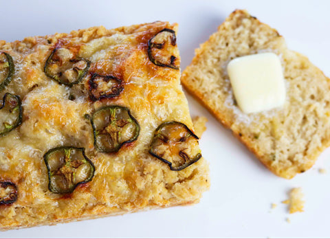 Jalapeno-Toma Beer Bread