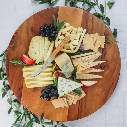 Everyday Essentials cheese on a board