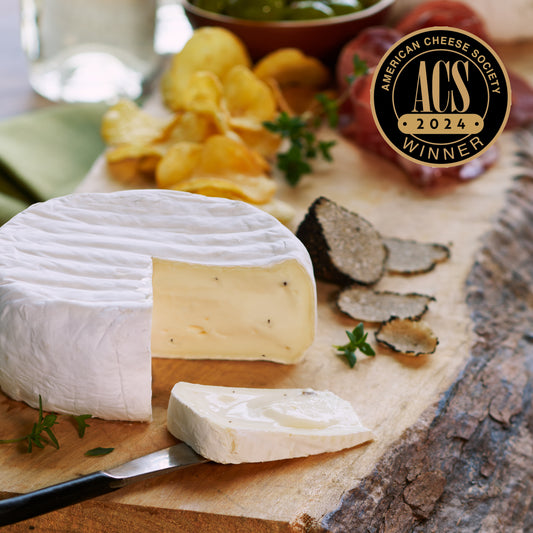 Truffle Brie on board-award winner